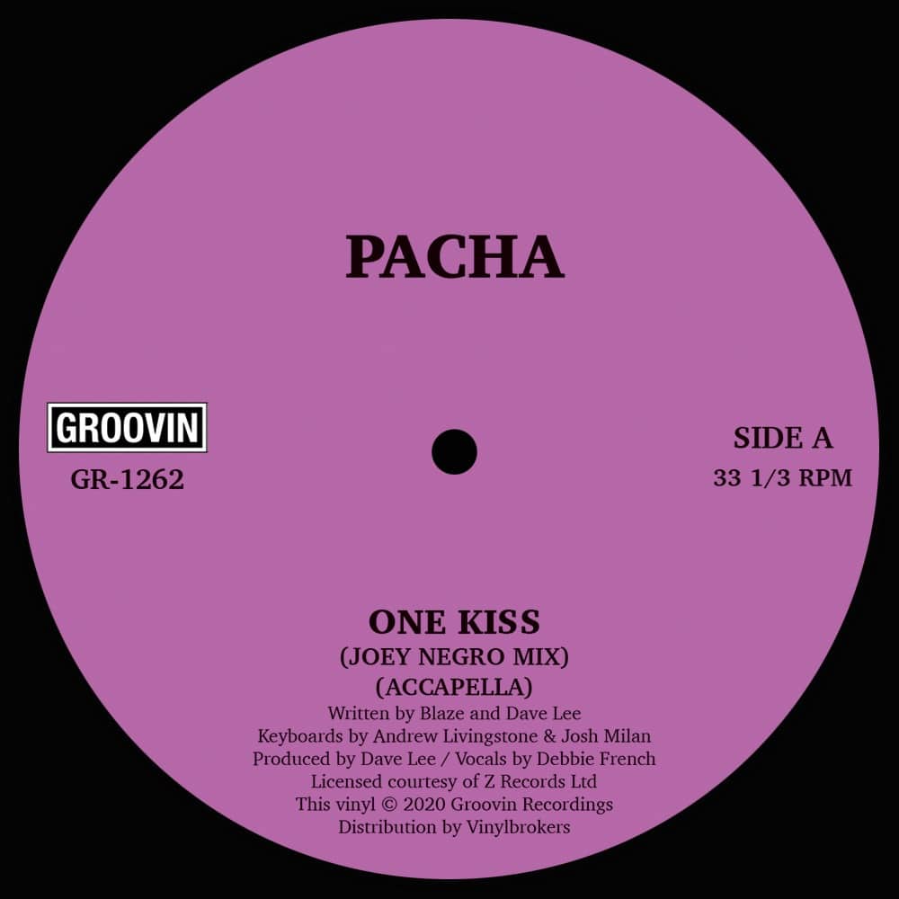 Pacha - One Kiss - GR-1262 - GROOVIN RECORDS