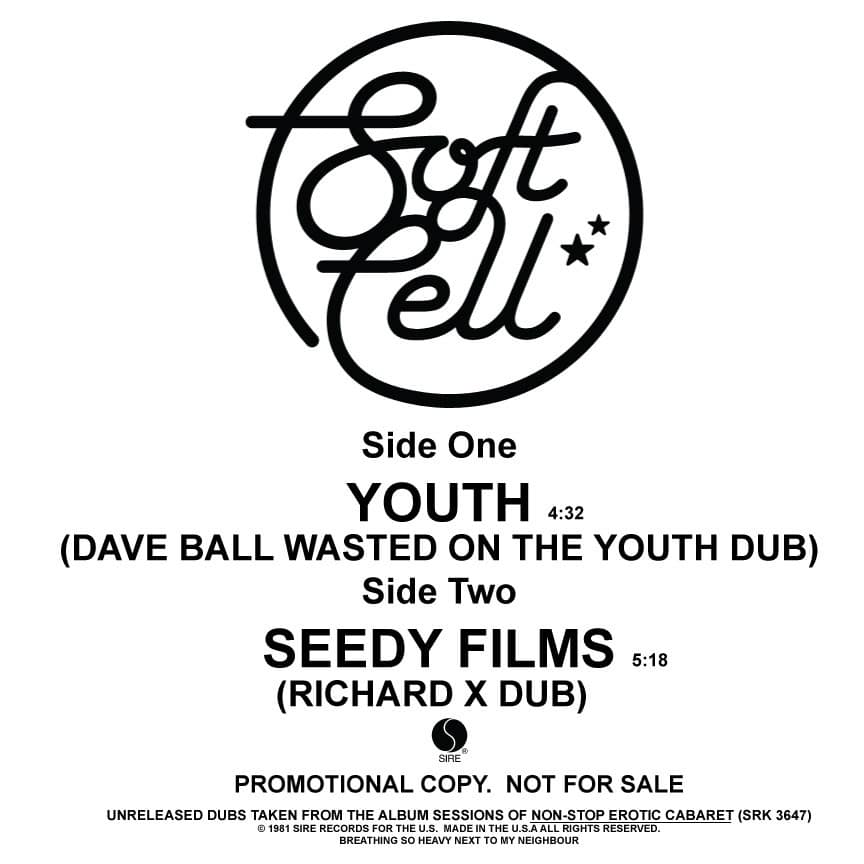 Soft Cell - The Unreleased Dubs - PRO-A-1099 - SIRE