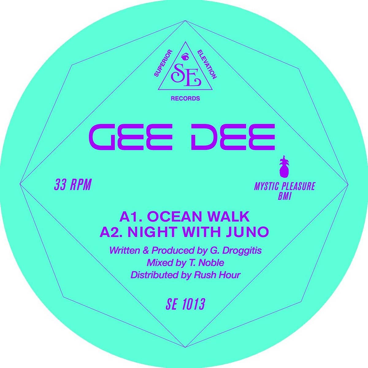 Gee Dee - Ocean Walk EP - SE1013 - SUPERIOR ELEVATION