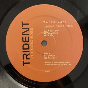 Derek Carr - Warm Machines EP - TRECS003 - Trident Recordings