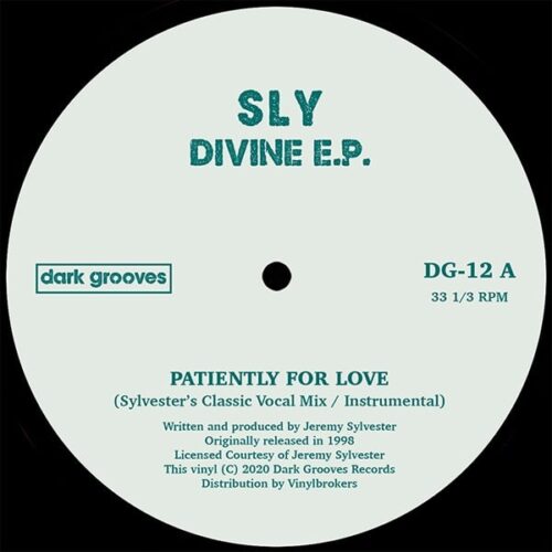 Sly - Divine EP - DG-12 - DARK GROOVES RECORDS