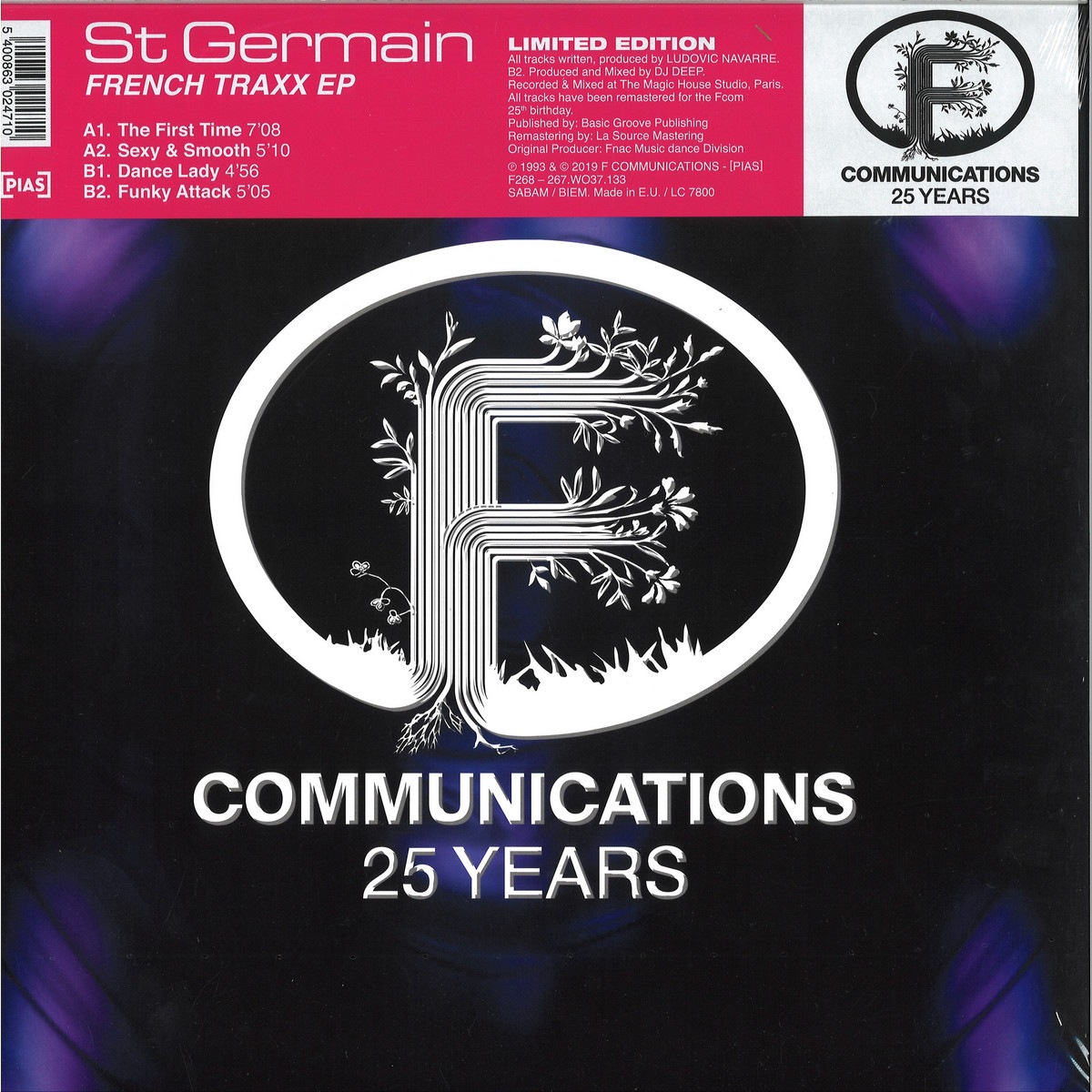 St Germain - French Traxx - 267WO37133 - F COMMUNICATIONS