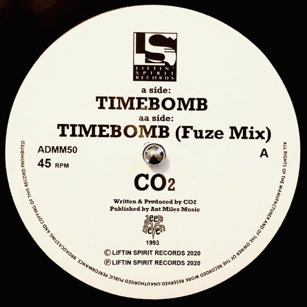 CO2 - Time bomb - ADMM50 - LIFTIN SPIRIT RECORDS