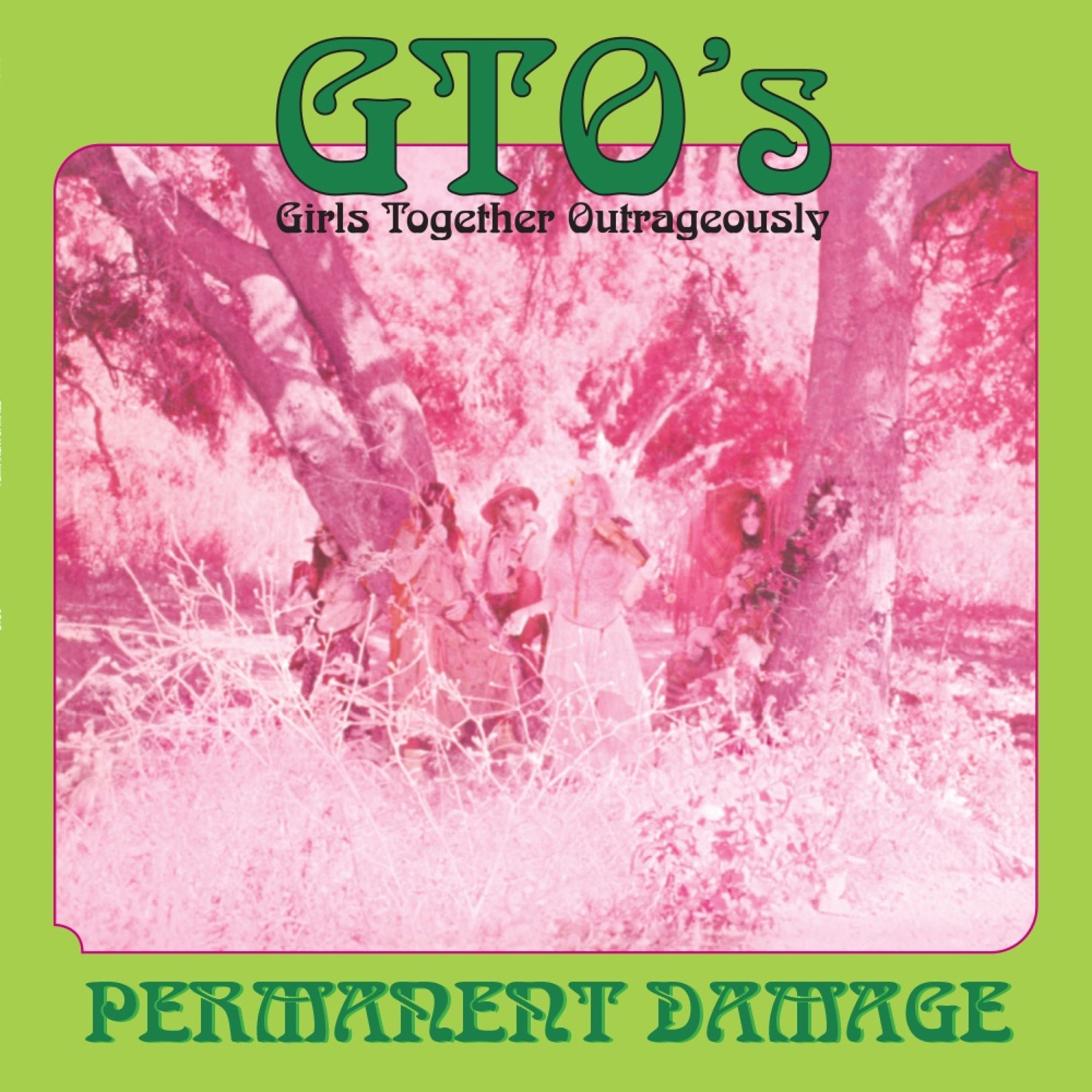GTO's/Frank Zappa - Permanent Damage - GSGZ024LP - DIGGERS FACTORY/GREY SCALE