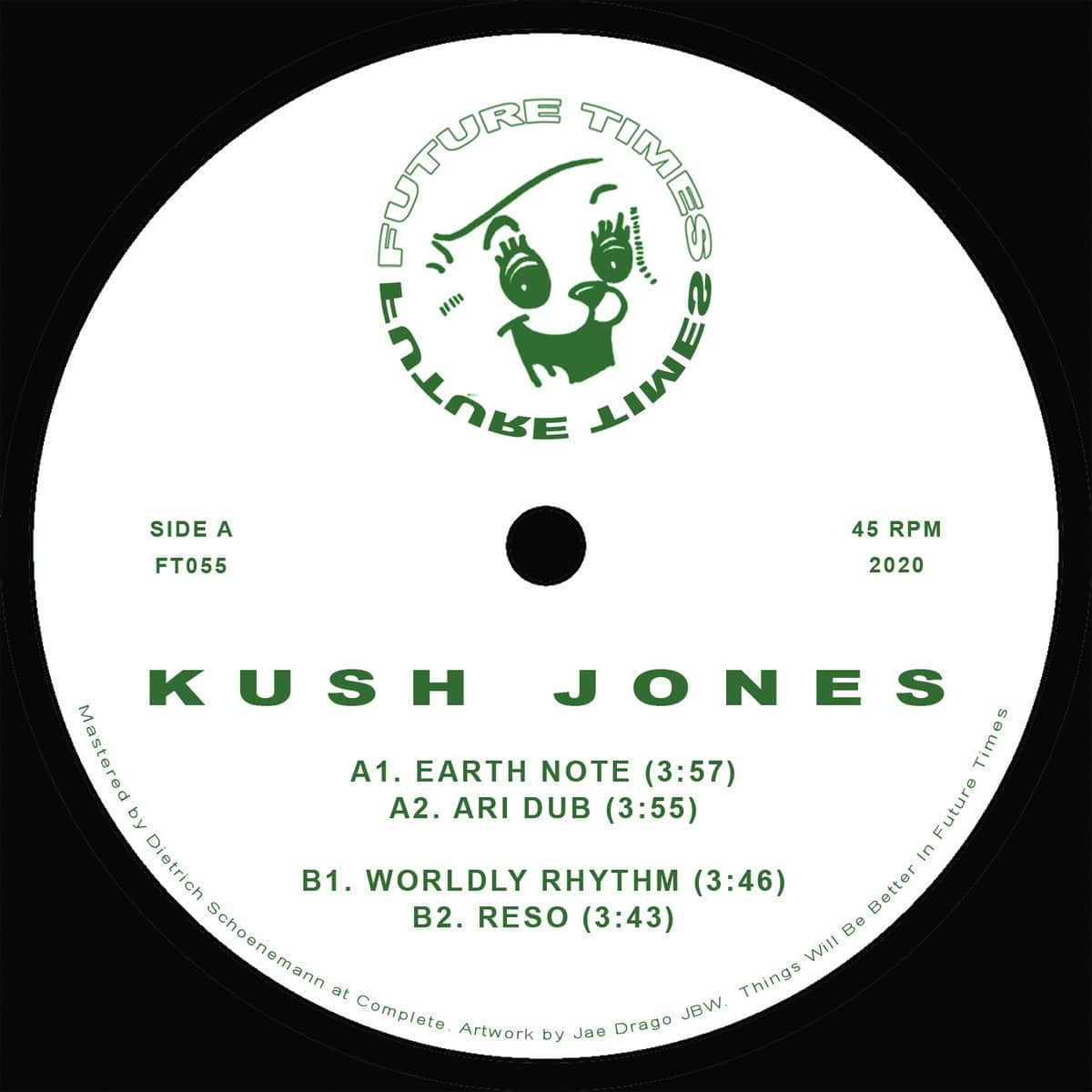 Kush Jones - Kush Jones - FT055 - FUTURE TIMES