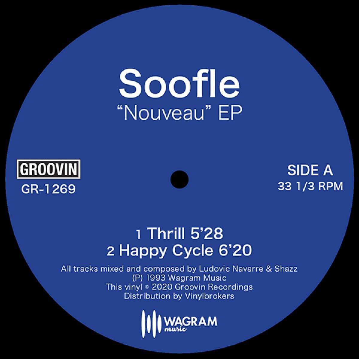 Soofle - Nouveai EP - GR-1269 - GROOVIN RECORDS