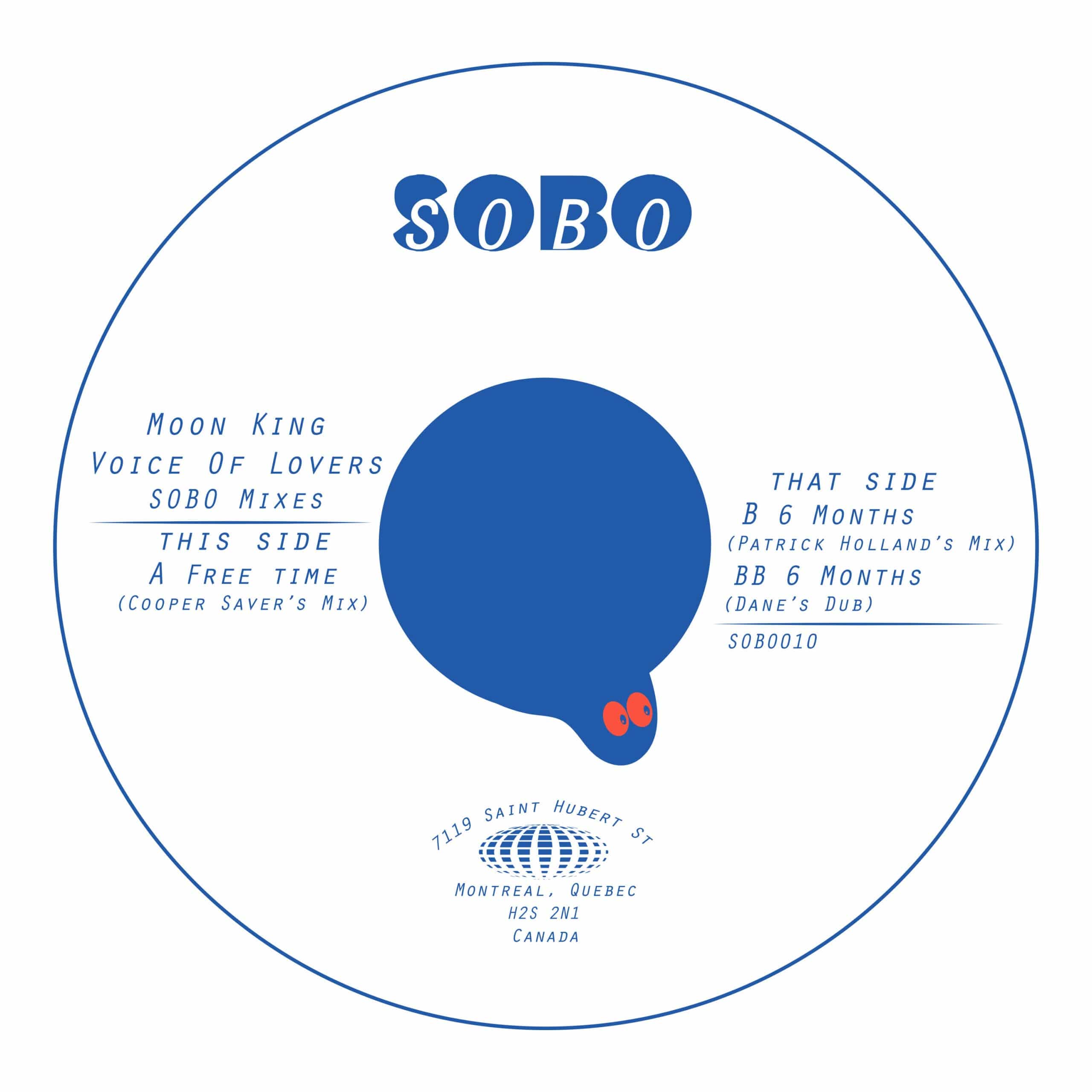 Moon King - Voice of Lovers SOBO Mixes - SOBO-010 - Sobo