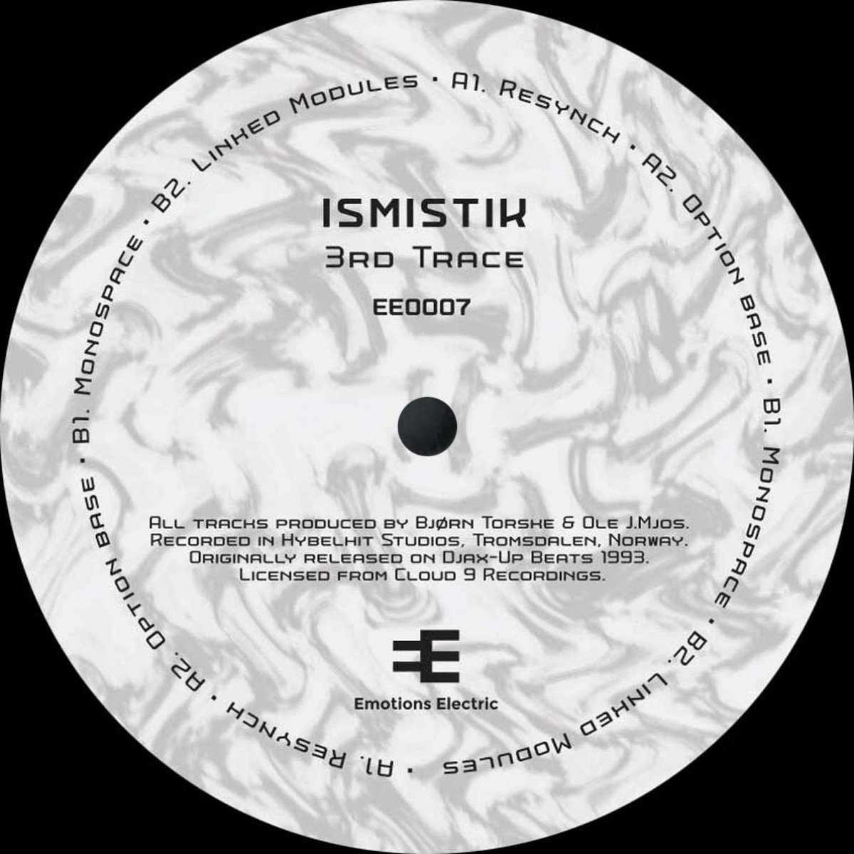 Ismistik/Björn Torske/ - 3rd Trace EP - EE0007 - EMOTIONS ELECTRIC