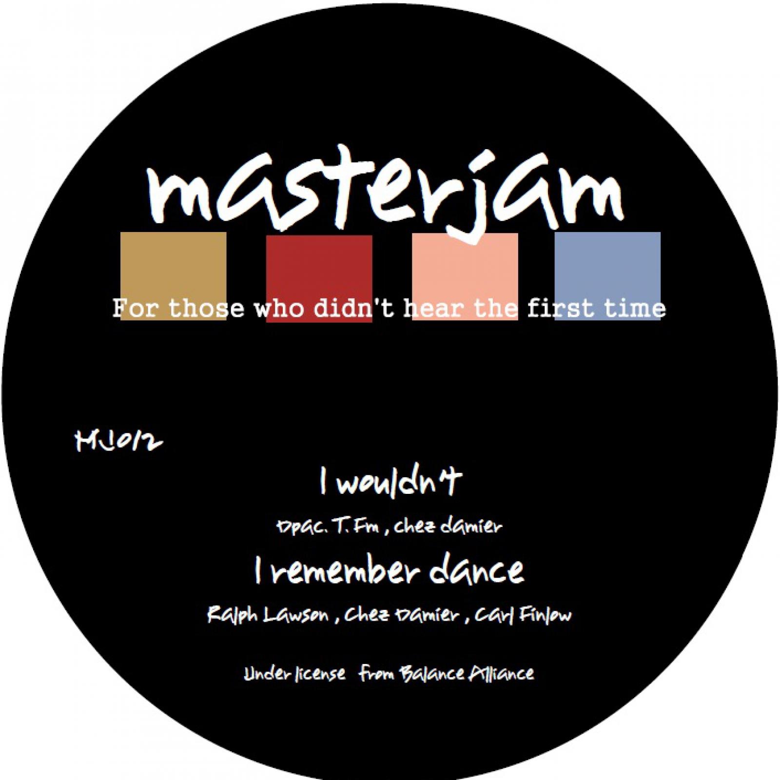 Various/Ron Trent/Chez Damier/Terrence FM/Ralp Lawson/Carl Finlow - Master Jam EP - MJ02 - MASTER JAMS