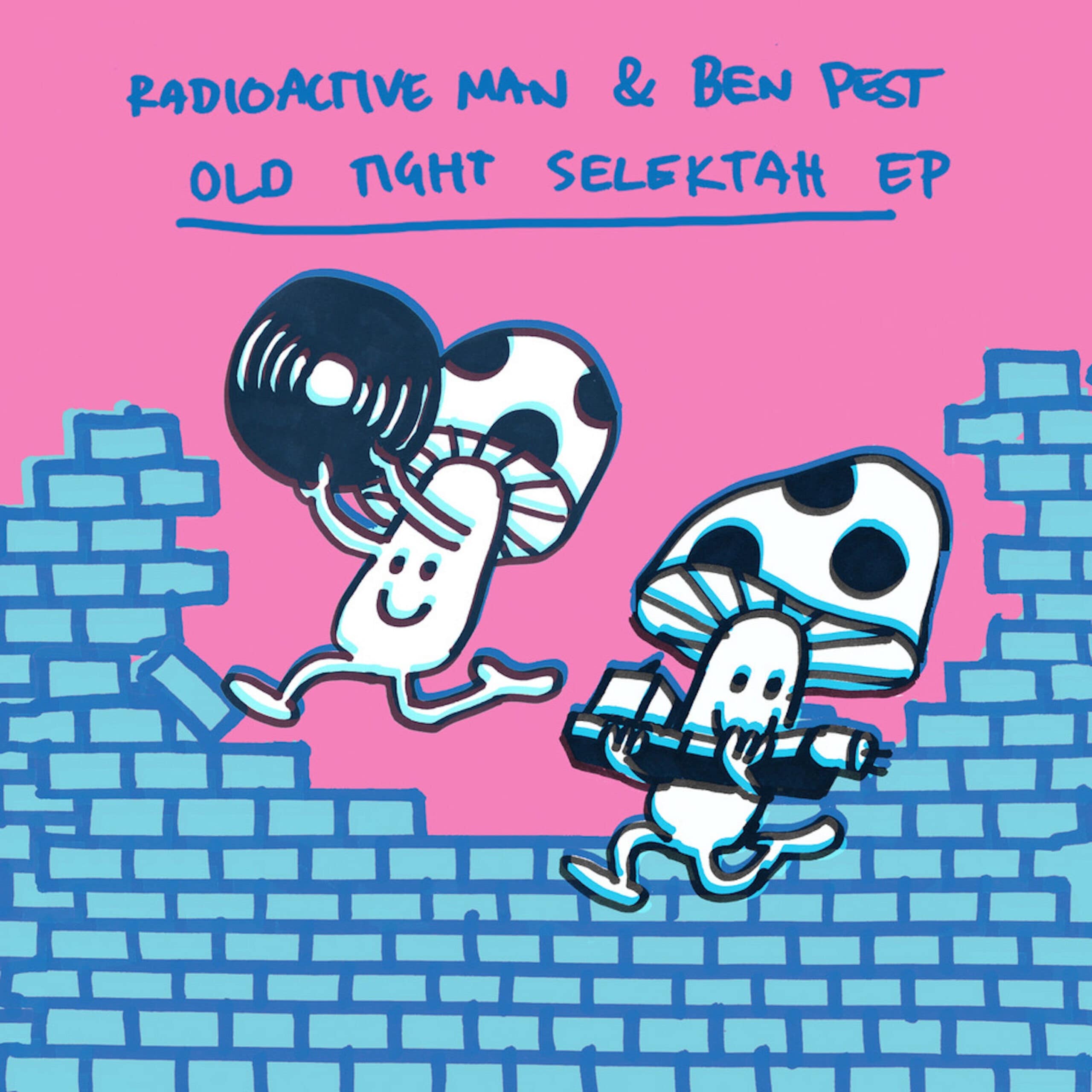 Radioactive Man/Ben Pest - Old Tight Selektah EP - AFT007 - ASKING FOR TROUBLE