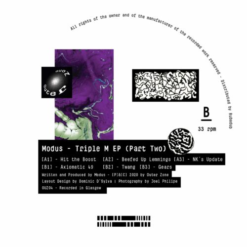 Modus - Triple M EP (Part Two) - OUZ04 - OUTER ZONE