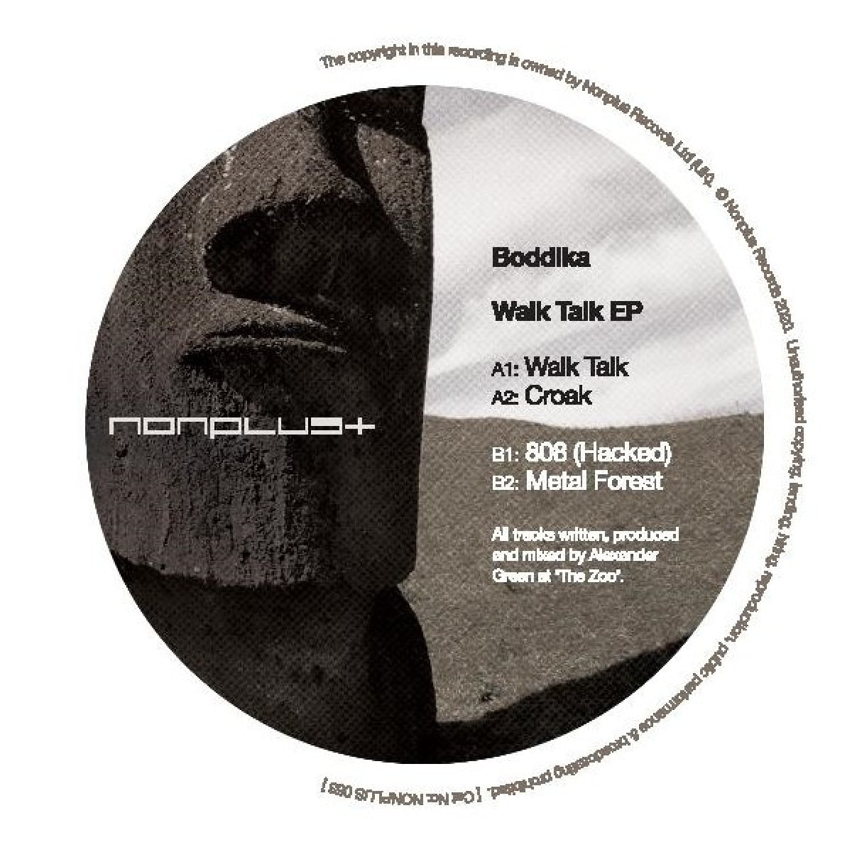 Boddika - Walk Talk EP - NONPLUS053 - NONPLUS RECORDS