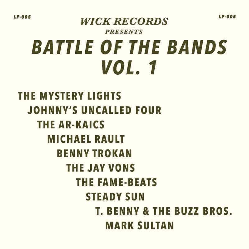 Various - Wick Records: Battle of the Bands Vol 1 - WCK005 - WICK