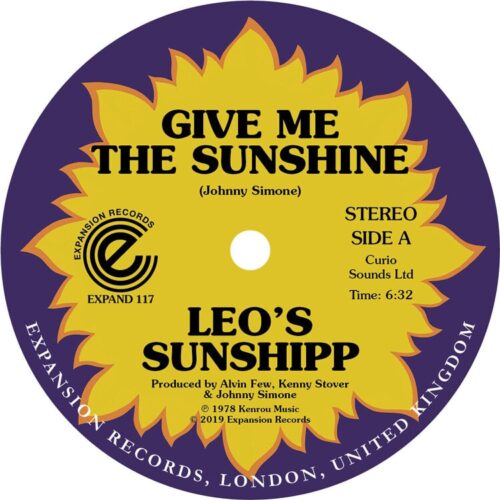 Leo's Sunshipp - Give Me The Sunshine/I'm Back For More - EXPAND117 - EXPANSION