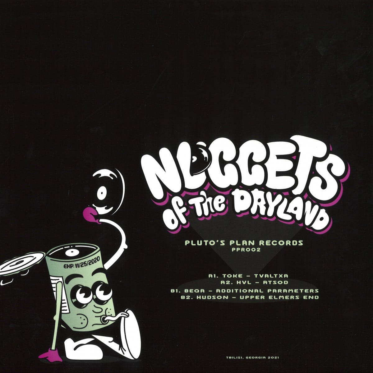 Various Artists - Nuggets Of The Dryland - PPR002 - PLUTO'S PLAN
