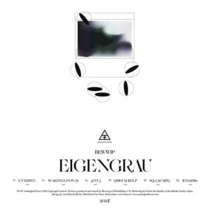 Bewwip - Eigengrau EP - AF037 - ANALOGICAL FORCE