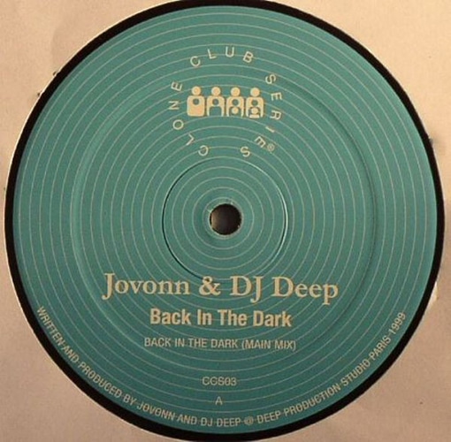 Jovonn/DJ Deep - Back In The Dark - CCS003 - CLONE