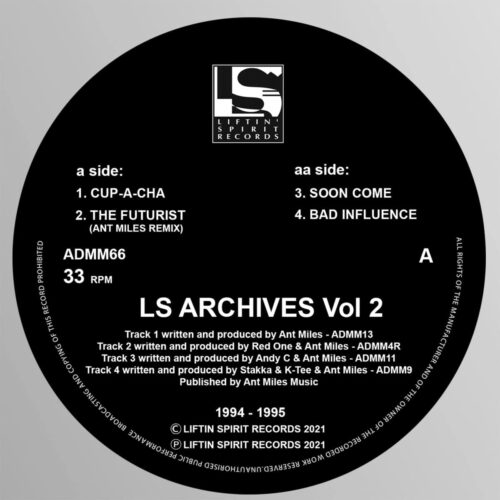 Various - LS Archives Vol 2 (1994/1995) - ADMM66 - LIFTIN SPIRT RECORDS