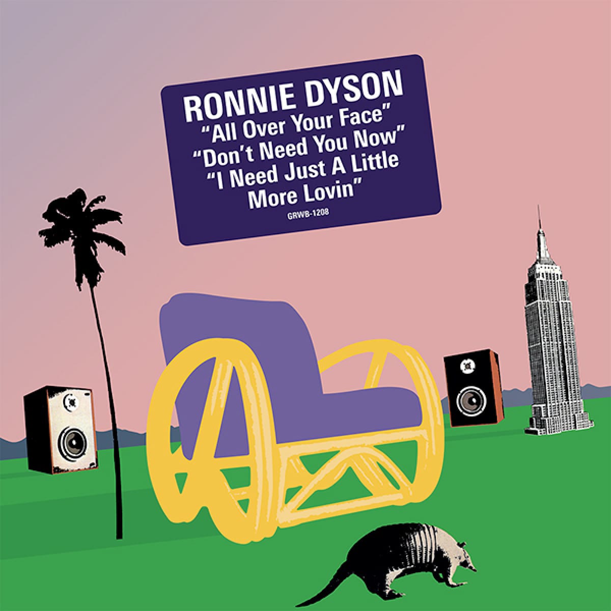 Ronnie Dyson - All Over Your Face - GRWB-1208 - GROOVIN RECORDS