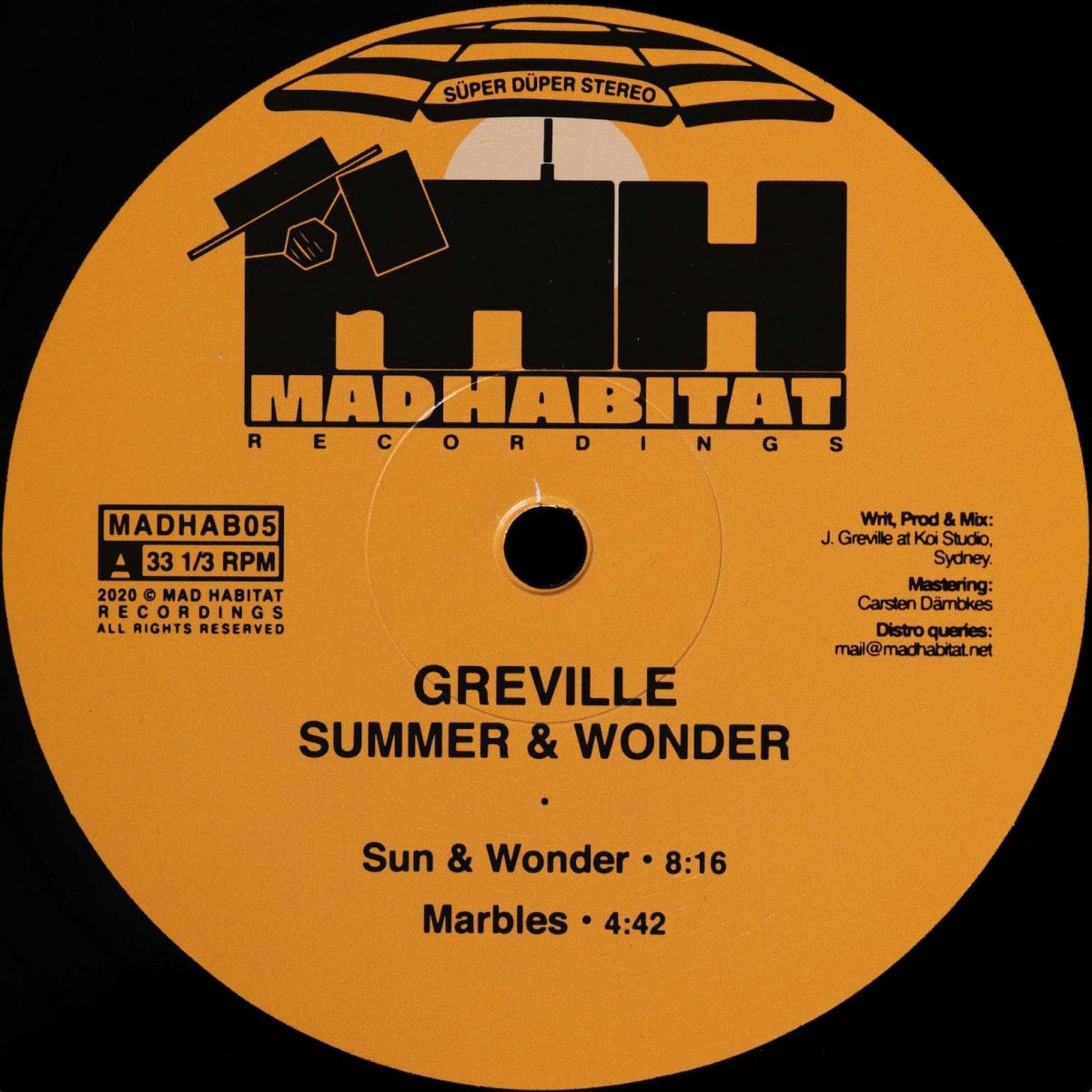 Greville - Summe & Wonder - MADHAB05 - MAD HABITAT