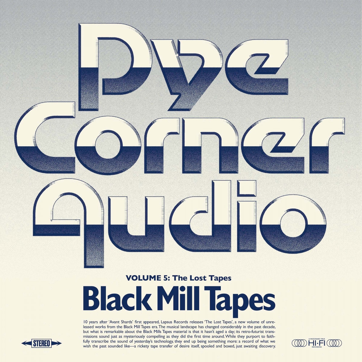 Pye Corner Audio - Black Mill Tapes Volume 5: The Lost Tapes - LPS27 - LAPSUS RECORDS