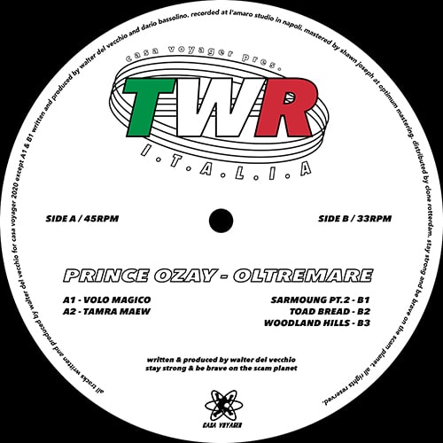 Prince Ozay - Oltremare - TWR07 - CASA VOYAGER