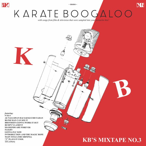 Karate Boogaloo - KB's Mixtape No. 3 - COK008 - COLLEGE OF KNOWLEDGE RECORDS
