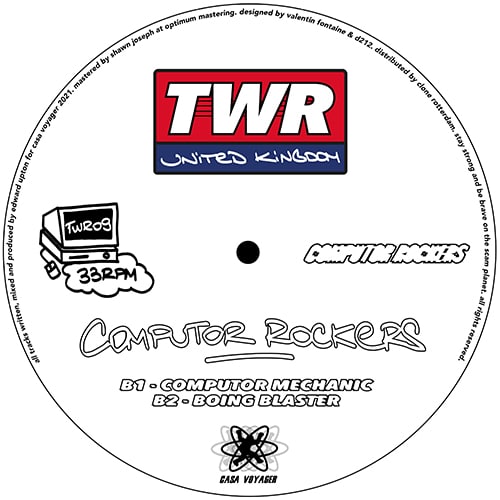 EDMX/Computor Rockers - SU Tracks / Computor Mechanic - TWR09 - CASA VOYAGER