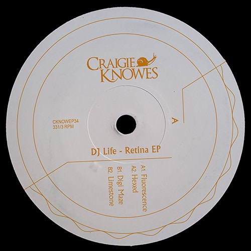 DJ Life - Retina EP - CKNOWEP34 - CRAIGIE KNOWES