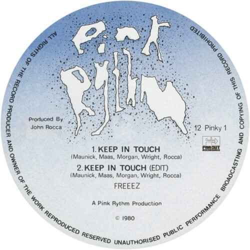 Freeez - Keep In Touch - PINKY1 - FAR OUT