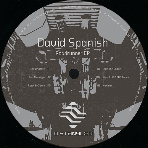 David Spanish - Roadrunner EP - DIS001 - DISTANGLED