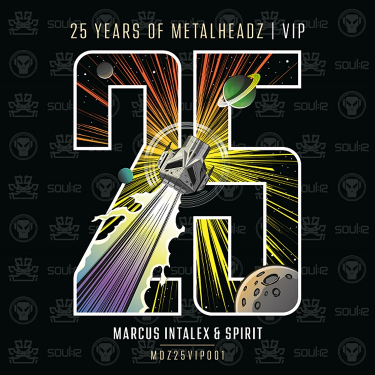 Marcus Intalex/Spirit - Crackdown (25 Years of Metalheadz VIP Etched Series) - MDZ25VIP1 - METALHEADZ