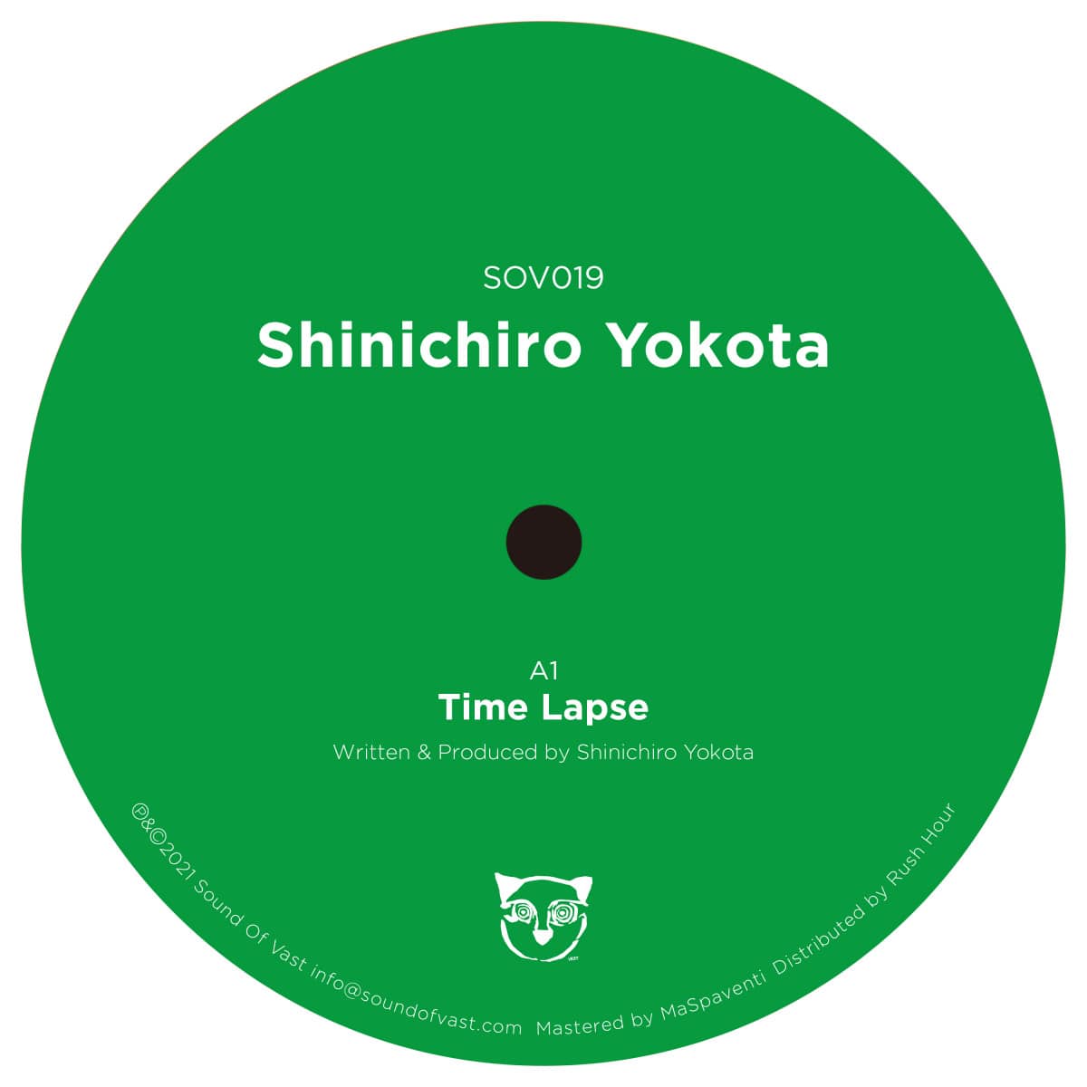 Shinichiro Yokota - Time Lapse EP - SOV019 - SOUND OF VAST