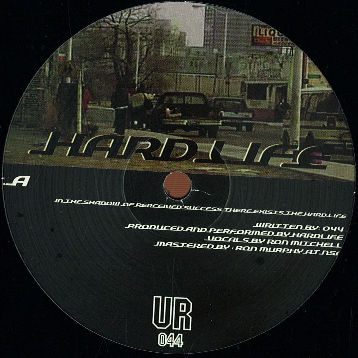 Underground Resistance - Hardlife (Aaron Carl remix) - UR-044MCM - UNDERGROUND RESISTANCE