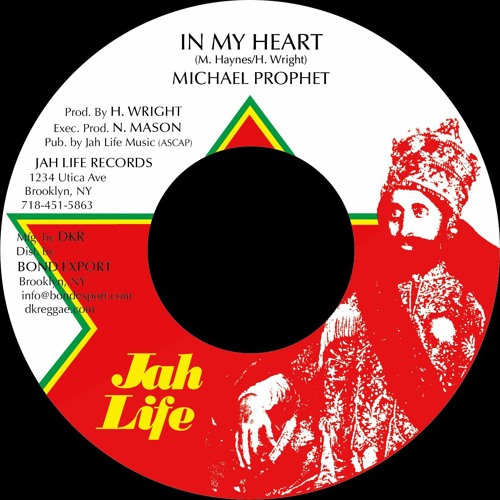 Michael Prophet - In My Heart - JL038 - JAH LIFE