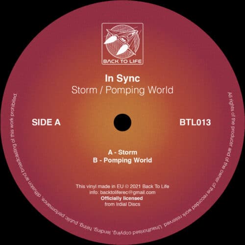 In Sync - Storm / Pomping World - BTL013 - BACK TO LIFE