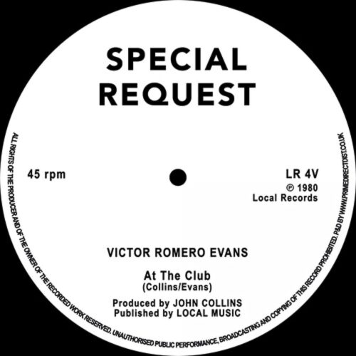 Victor Romero Evans / The Detonators - At The Club / Lift Off - LR4 - SPECIAL REQUEST
