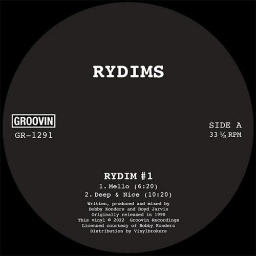 Bobby Konders/Peter Daou/Boyd Jarvis/Rydim - Rydims 1 - GR-1291 - GROOVIN RECORDINGS