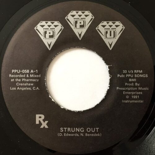 Rx/Benedek/Delroy Edwards - Strung Out - PPU058 - PEOPLES POTENTIAL UNLIMITED