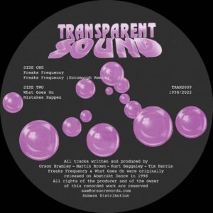Transparent Sound - Freaks Frequency EP (Ectomorph Remix) - TRANS009 - TRANSPARENT SOUND