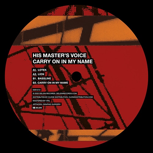 His Master's Voice - Carry On In My Name - DSR-E13 - DELSIN