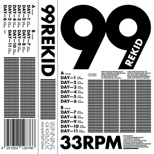 Rekid - 99 - RBINC009LP - RUNNING BACK