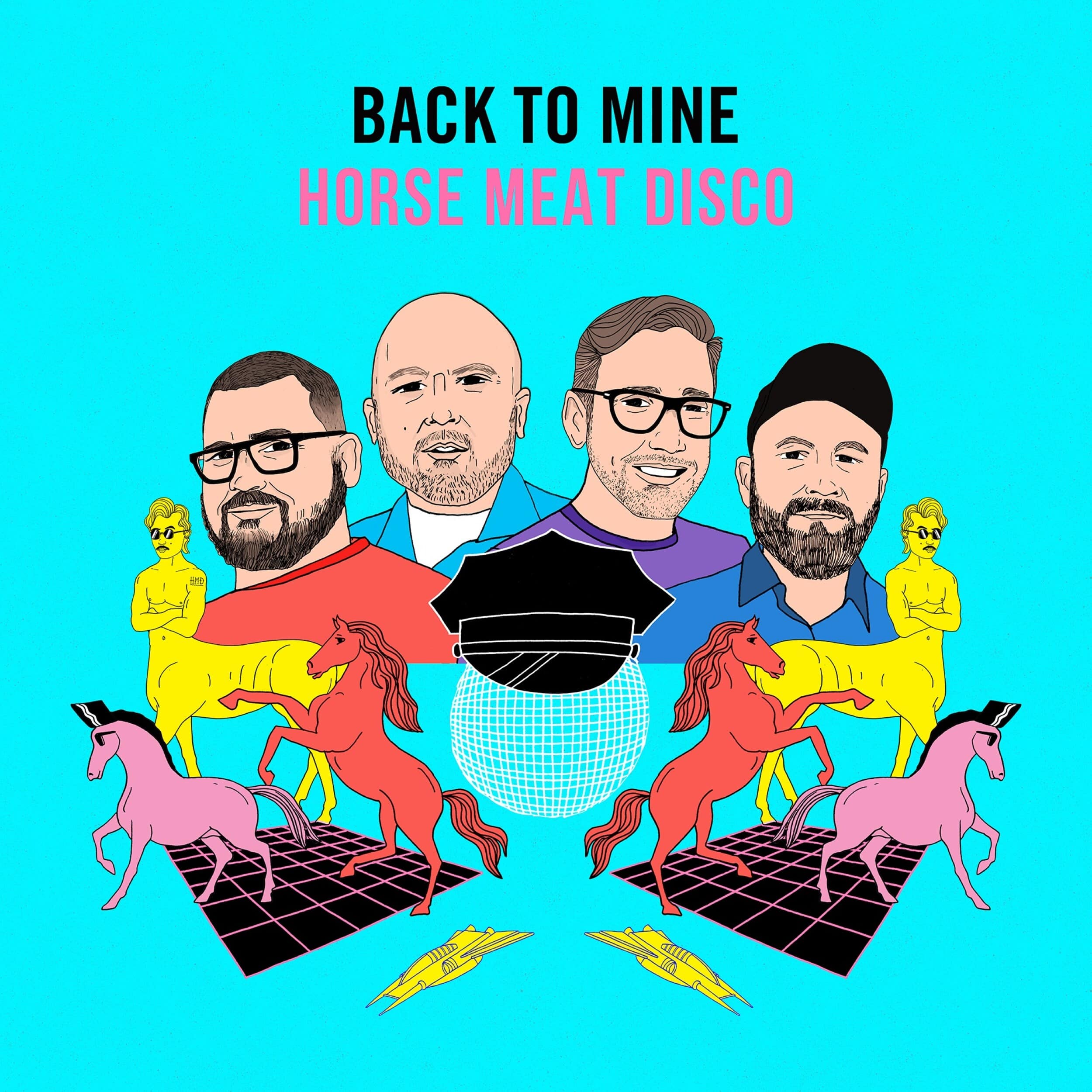 Horse Meat Disco - Back To Mine (Ltd. 180g Yellow) - BACKLP32I - BACK TO MINE