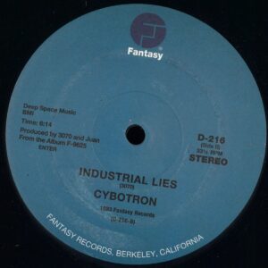 Cybotron - Clear - D216 - FANTASY RECORDS