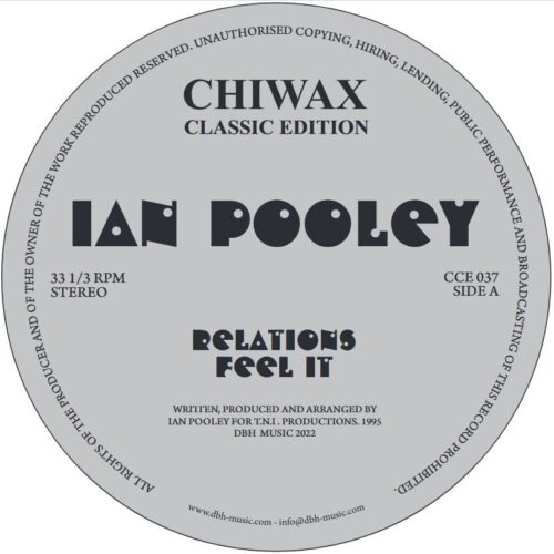 Ian Pooley - Relations - CCE037 - CHIWAX CLASSIC EDITION