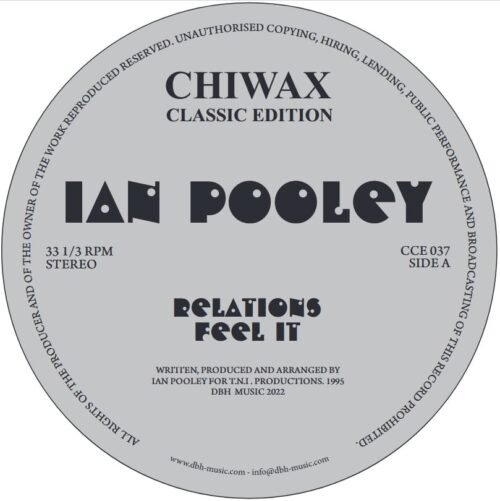 Ian Pooley - Relations - CCE037 - CHIWAX CLASSIC EDITION