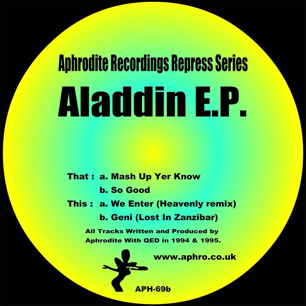 Aphrodite - Aladdin EP - APH-69 - APHRODITE RECORDINGS
