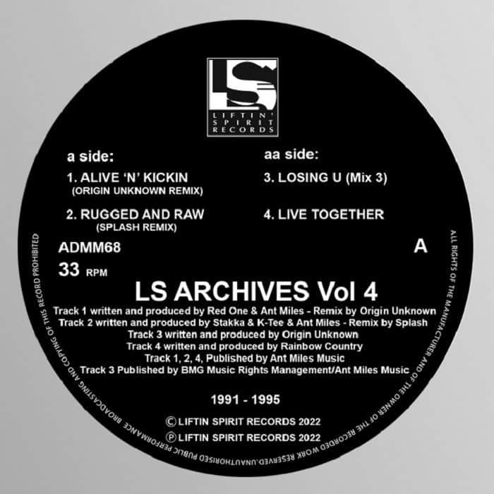 Various - Liftin Spirit Archives Vol.4 (1992-1995) - ADMM68 - LIFTIN SPIRIT RECORDS