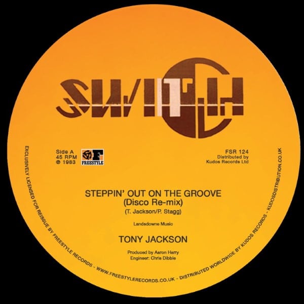 Tony Jackson - Steppin' Out on the Groove - FSR124 - FREESTYLE RECORDS