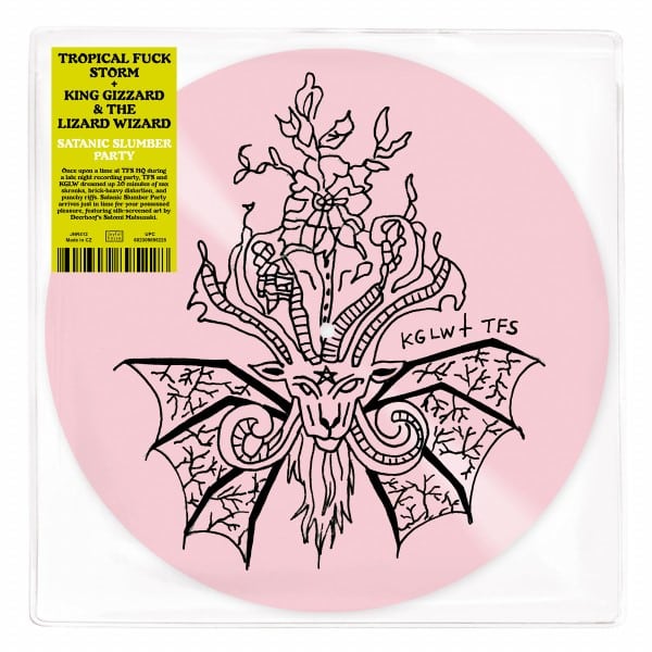 Tropical Fuck Storm/King Gizzard & The Lizard Wizard - Satanic Slumber Party (Ltd Pink) - JNR412LP-C1 - JOYFUL NOISE